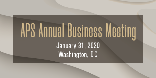 Annual Business Meeting banner