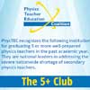 PhysTEC 5+ Club image thumbnail