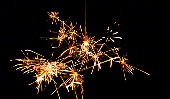 Sparkling Fireworks 1