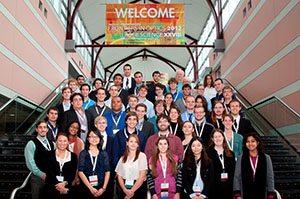 photo of undergraduates at FiO/LS 2012