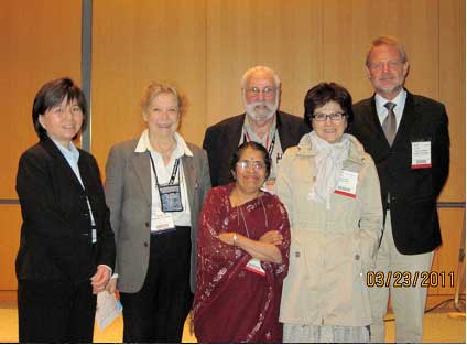 Invited speakers and session chair at the APS FIP session T8