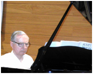 The Judd-Ofelt concert: Brian Judd at the piano