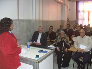 Course lecture in Cairo University