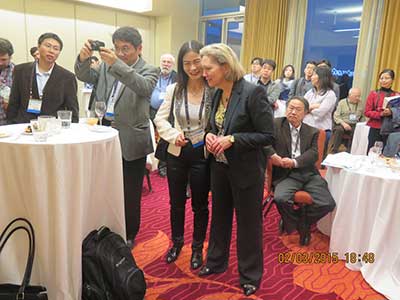 Photo from FIP Reception during the 2015 March Meeting in San Antonio
