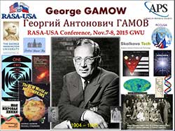 George Gamow poster
