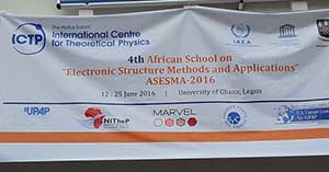 Banner for ASESMA 2016 in Ghana