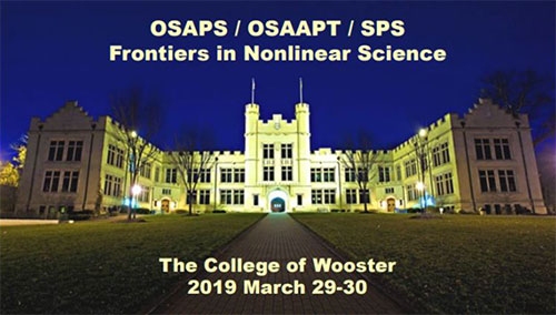 OSAPS March 2019 College of Wooster